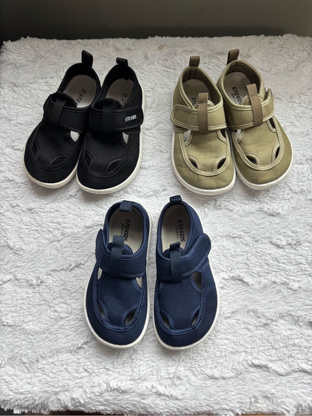 STQ Toddler Wide Toe Sandals bundle